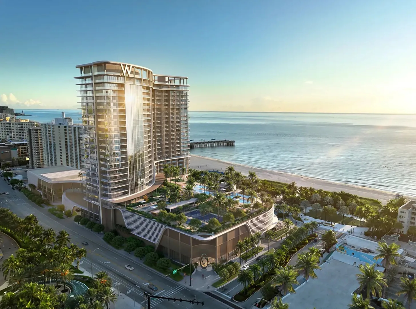 W Residences and Condo Hotel Suites Pompano Beach Florida