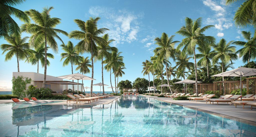 Pool Shot 2 Broward County condo market pool deck at W Pompano